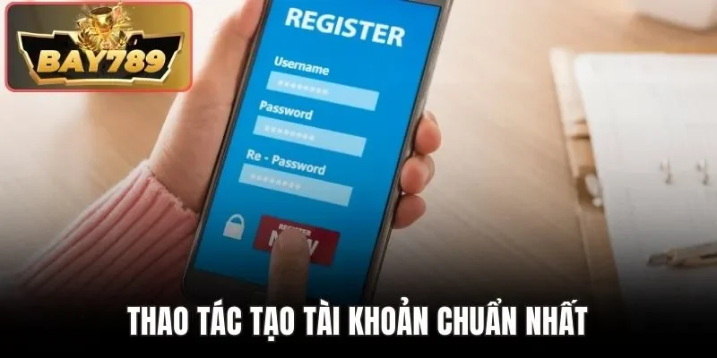 Đăng Ký Bay789 - Cách Mở Tài Khoản Đơn Giản Cho Người Mới 2 Thao tác tạo tài khoản chuẩn nhất