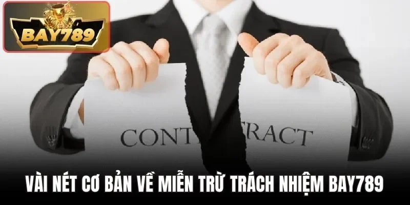 Miễn Trừ Trách Nhiệm BAY789 - Các Trường Hợp Cụ Thể Tại Web 1 Vài nét cơ bản về miễn trừ trách nhiệm BAY789